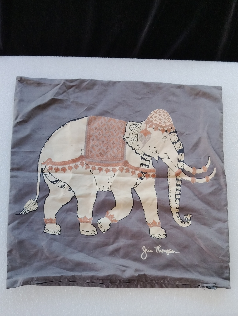 Jim Thompson cushion cover elephant